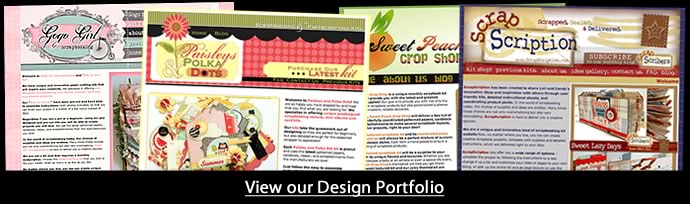 custom blog design, graphic design for scrapbooking businesses papercrafting website bradford web designs terri web designer portfolio
